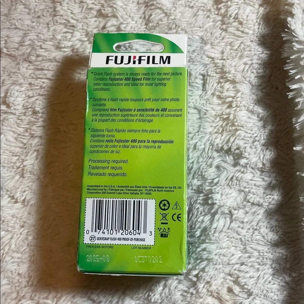 Fujifilm QuickSnap Flash Camera - Vibrant Green